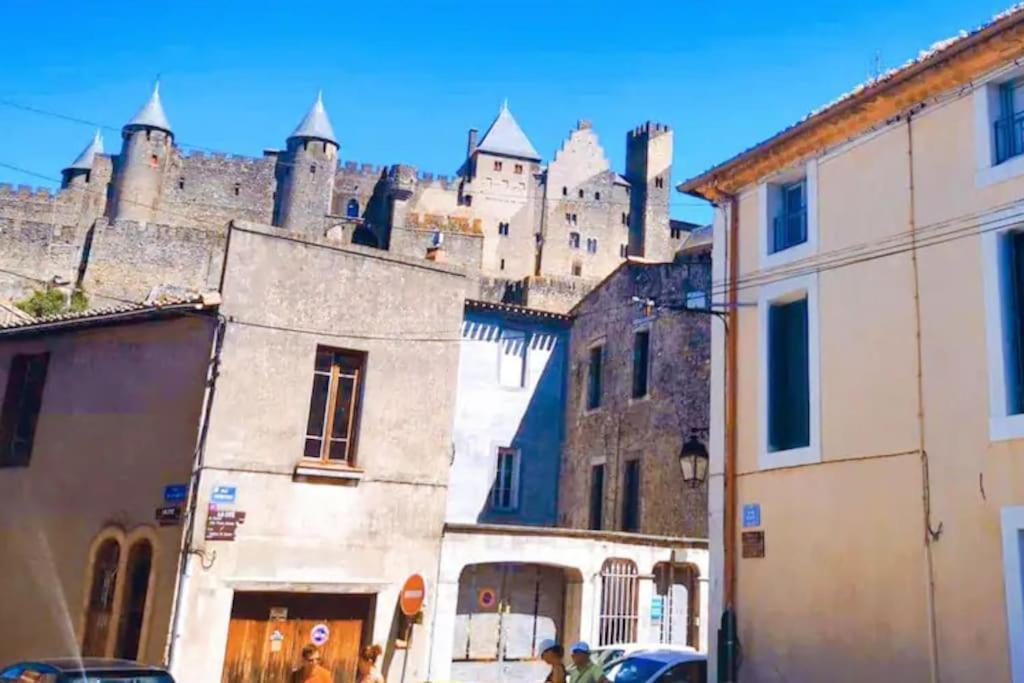 Appartement Chaleureux Au Pied De La Cite Avec Parking Carcassonne Exterior photo